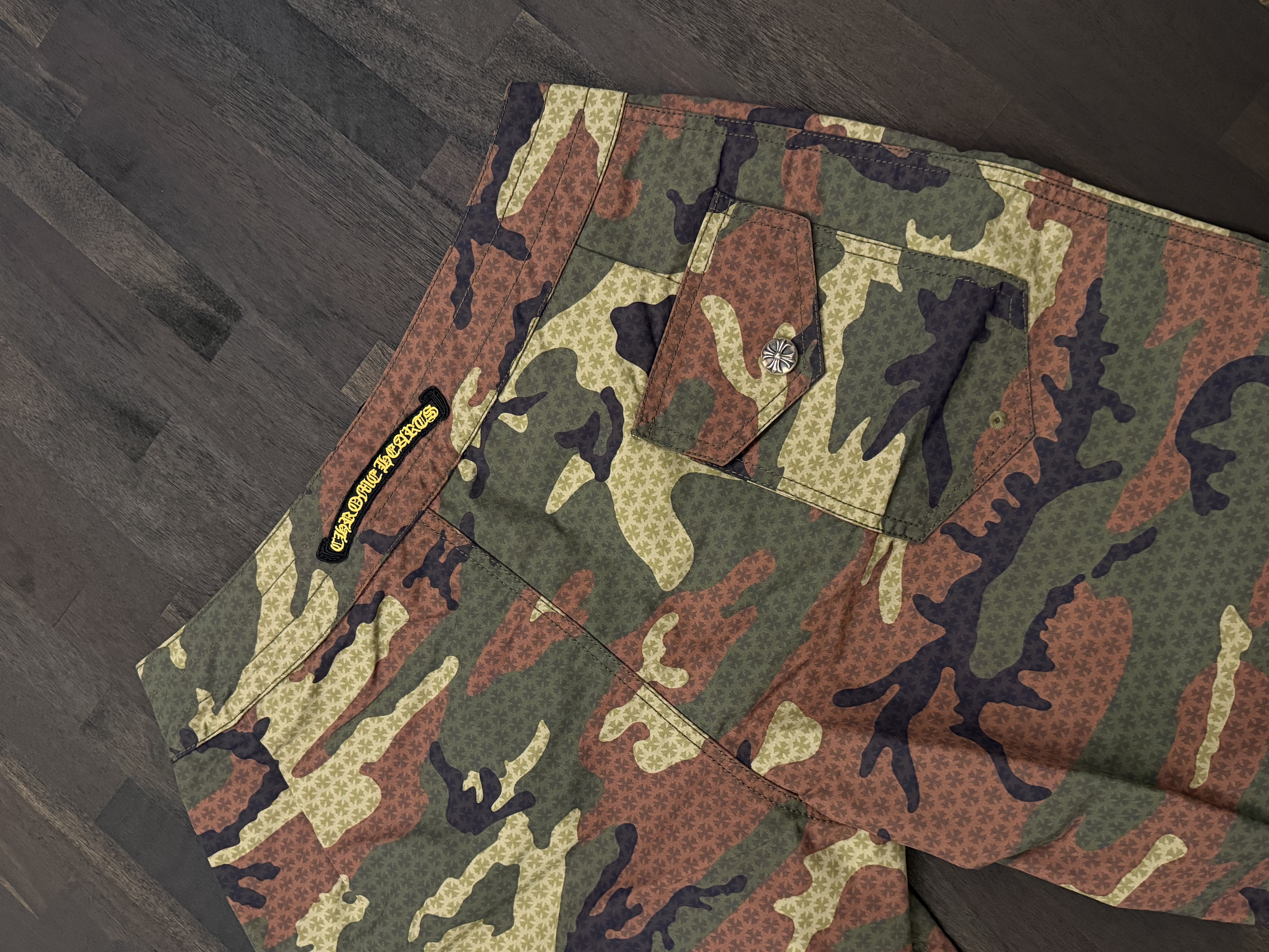 Chrome Hearts Tonal Monogram Camouflage Drawstring Shorts Regular price 2